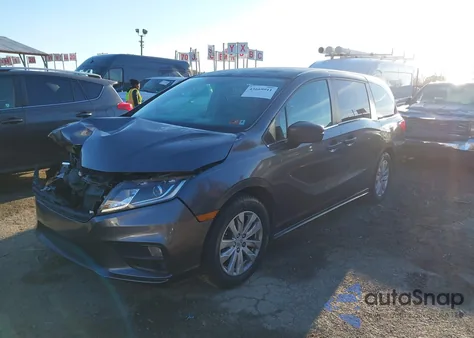 2019 Honda Odyssey Lx from USA, damaged, VIN 5FNRL6H23KB073469